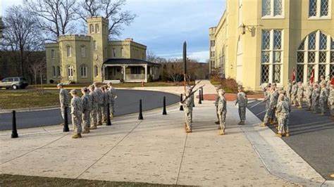 Video Virginia Military Institute Cadets Rehearse For Inauguration