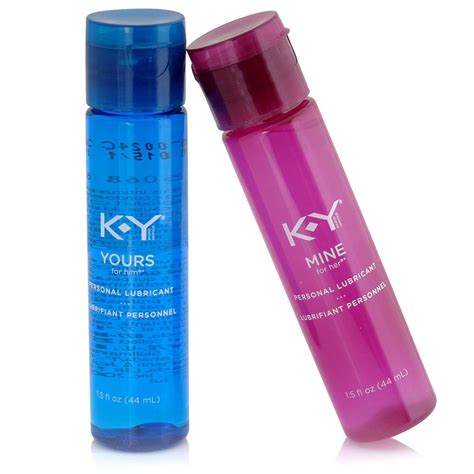 Couples Lubricant K Y Yours And Mine Lube For Him And Her Couples Personal