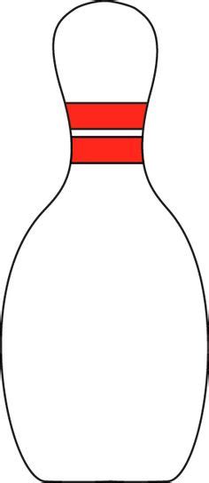 Printable Bowling Pin Template Clipart Best