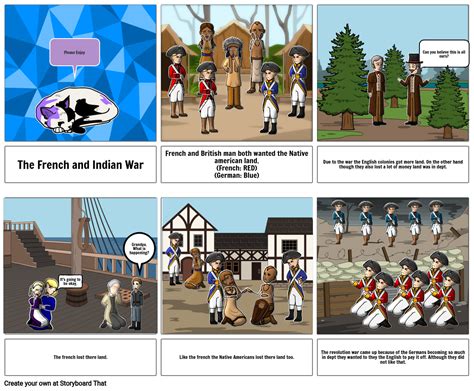 French And Indian War Storyboard By Mhamilton67636