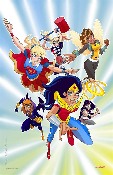 Dc Super Hero Girls Colored By Bturnerart On Deviantart