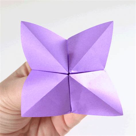 Fold A Fortune Teller Easy Origami Tutorial Dream A Little Bigger