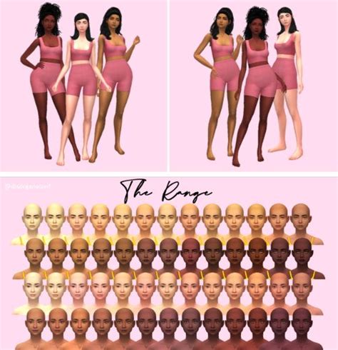 Cloud Skin Tones Sims 4 Body Mods The Sims 4 Skin Sims 4