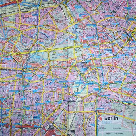 Auf stadtplan.net finden sie sonderkarten und stadtpläne aus berlin. 4535 Berlin Stadtplan Serviette - www.susipuppis-serviettenwelt.de
