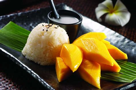Mango Sticky Rice At Bangkok Com