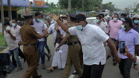 Tamil Activists Hold Protest Rally In Sri Lanka Latest News India