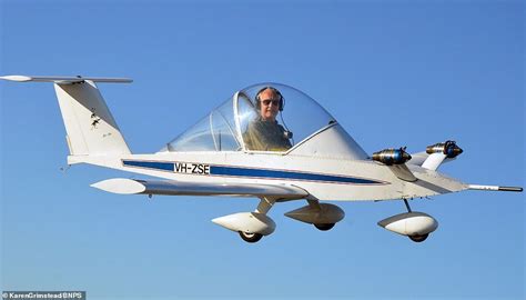 Daredevil Pilot Is Captured On Camera Flying The Worlds Smallest Twin