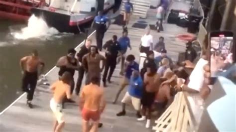 Video Of Massive Brawl At Montgomery Alabama Riverfront Dock Goes Viral Vladtv