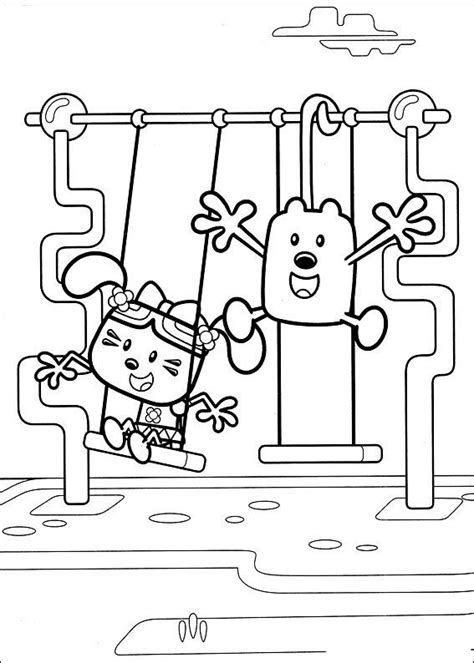 Wow Wow Wubbzy Coloring Pages 22 Online Coloring Pages Cartoon