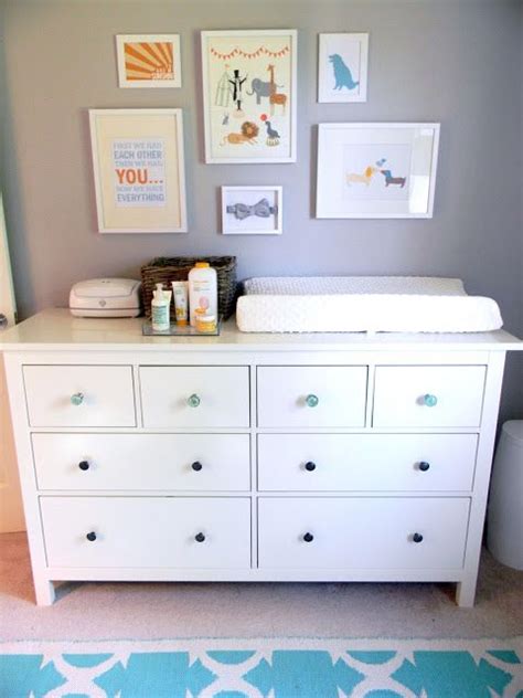 Thus, you can use this changing table for your first baby and for all those that are yet to come. hemnes with changing pad | Baby changer, Baby boy rooms ...
