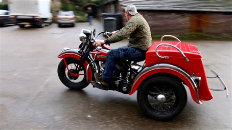 Harley Davidson Servicar 750cc From 1947