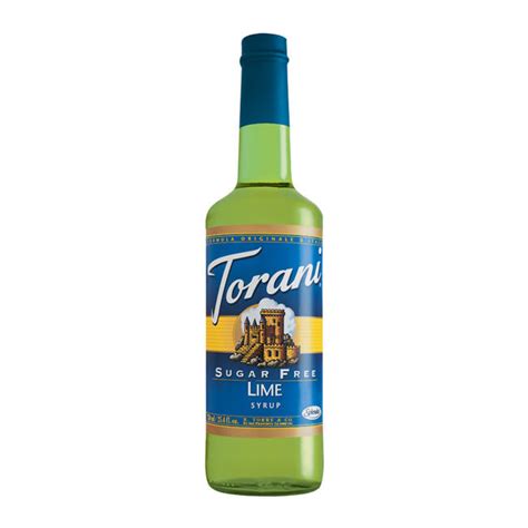 Torani Sugar Free Lime Syrup Ml Lakeshore Merchandisers