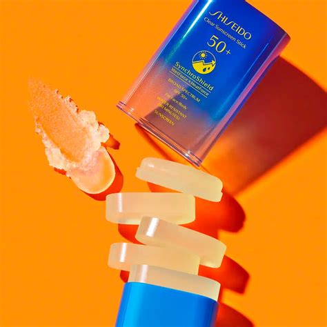 clear sunscreen stick spf 50 shiseido beauty concierge
