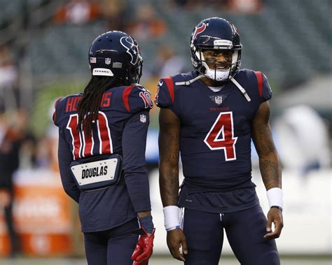@rubencalvillo80 copyright disclaimer under section 107 of the copyright act 1976, allowance is made for fair use for. Deshaun Watson, distracted Texans in tough spot vs ...