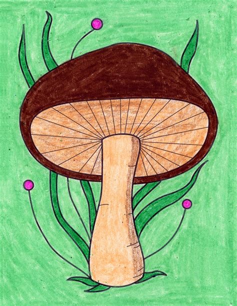 Amazing How To Draw A Mushroom In The World Check It Out Now Howdrawart3