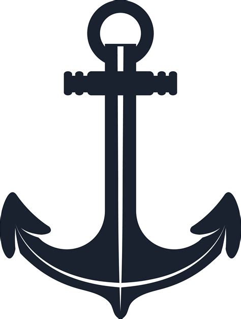 Anchor Wall Decal Rope Watercraft Hand Painted Black Anchor Png