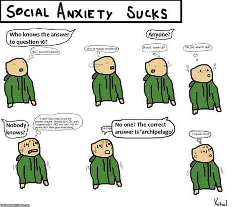 Social Anxiety Disorder Memes