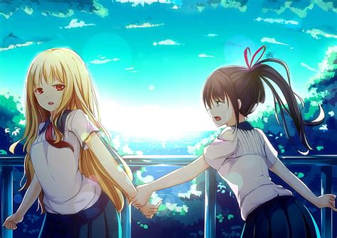 2560x1600px Free Download Hd Wallpaper Anime Girls School Uniform