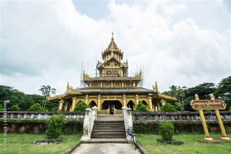 Kambawzathardi Golden Palace In Bago Of Myanmarkanbawzathadi Palace