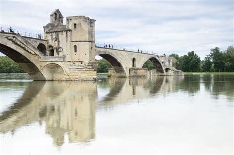 Famous Bridge In Avignon France Stock Photo Image Of Davignon Space