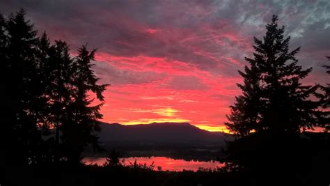 Sunset In The Cowichan Valley By Jaguar420g On Deviantart
