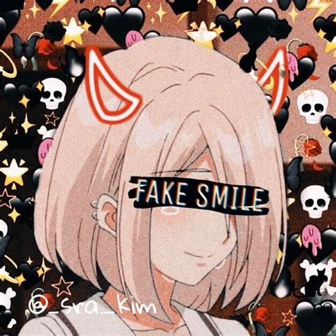 Fake Smile Anime Pfps 110 Fake Smile Ideas Animasi Gambar Gadis Animasi Anahi Waelchi