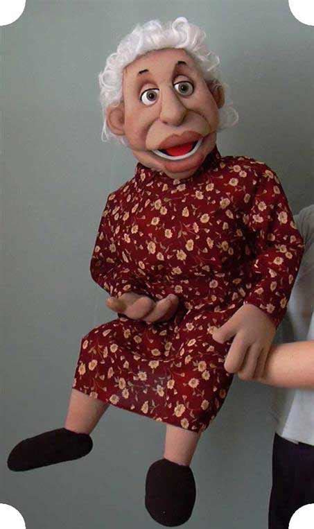 Buy Granny Foam Puppets Mp219 Gallery Czech Puppets And Marionettes
