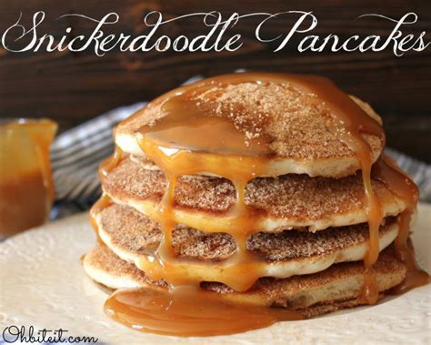 ~snickerdoodle Pancakes Oh Bite It