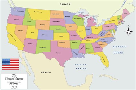 Misc Map Of The Usa Hd Wallpaper