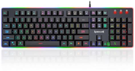 Redragon K509 Dyaus2 Rgb Gaming Keyboard Quiet Low