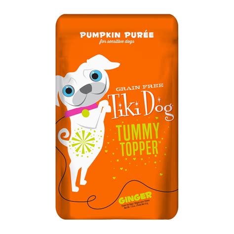 Maybe you would like to learn more about one of these? Tiki Dog Tummy Topper Pumpkin & Ginger Wet Dog Food | Petco