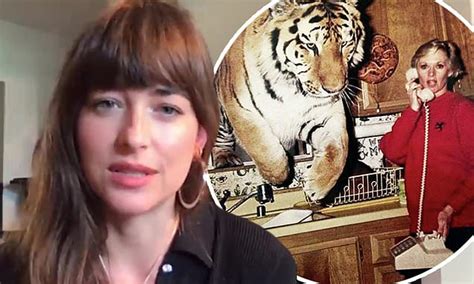 Dakota Johnson Reveals Her Grandmother Tippi Hedren Lives With 13 Or 14 Lions And Tigers