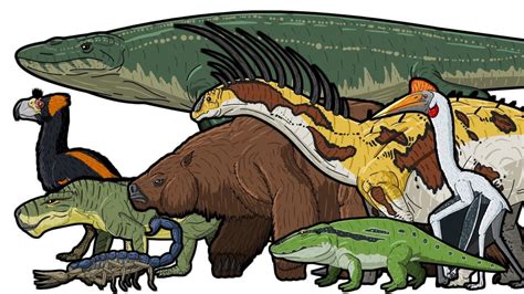 Prehistoric Life Animated Size Comparison Youtube