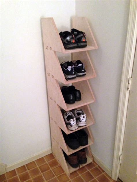 A Diy Shoe Rack May Seem Interesting And Chic Interior Design Ideas