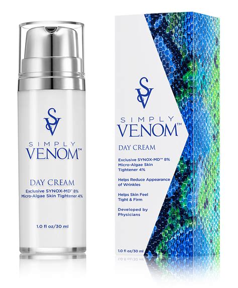 Simply Venom Day Cream Deep Wrinkles Skin Care System Infused Beauty