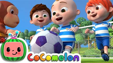 The Soccer Football Lyrics Cocomelon Kids Songs