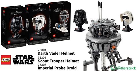 Maybe you would like to learn more about one of these? LEGO Star Wars adds 75304 Darth Vader, 75305 Scout Trooper, and 750306 Imperial Probe Droid for ...