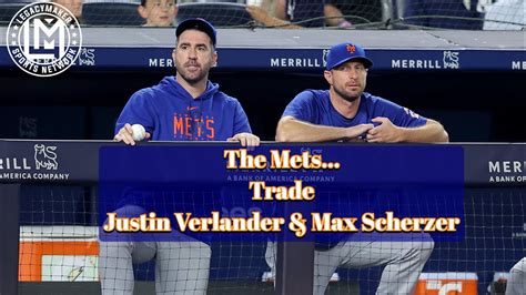 The Mets Trade Justin Verlander Max Scherzer Youtube