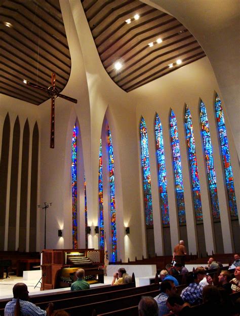 Organ Set Up For A Concert At National Presbyterian Church Flickr