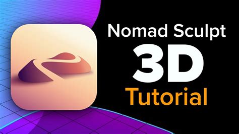 Making 3d On Ipad With Nomad Sculpt Youtube