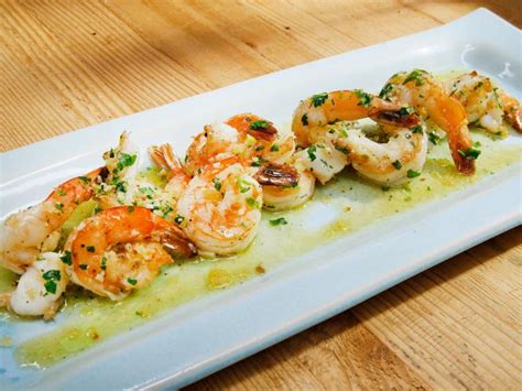 buttery garlicky shrimp scampi recipe geoffrey zakarian food network