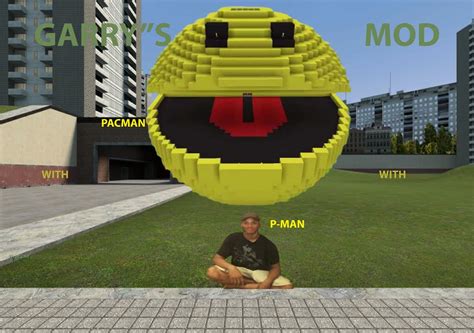Gmod With P Man Its Pac Man Youtube