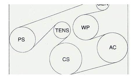 2006 nissan altima 2.5 belt diagram