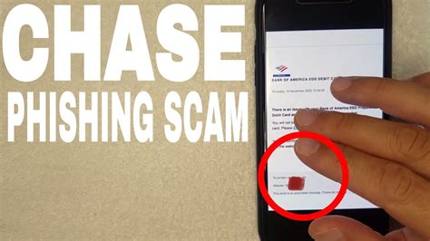 Chase Bank Phishing Email Scam 🔴 Youtube