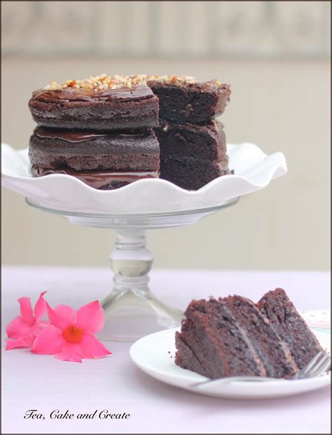 Tea Cake Create Chocolate And Hazelnut Cake