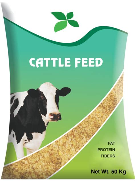 Rectangular Printed Cattle Feed Packaging Bag Capacity 50 Kg Rs 15