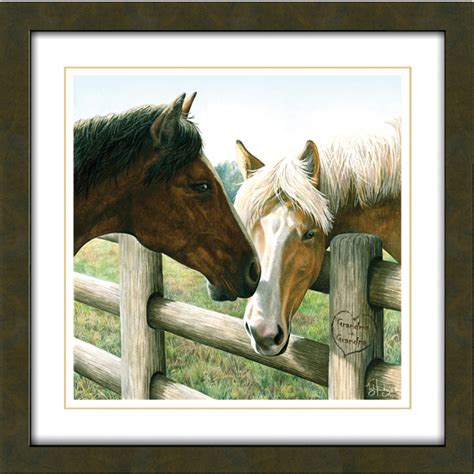Hitched Personalized Horse Print Medium Lone Star Western Decor