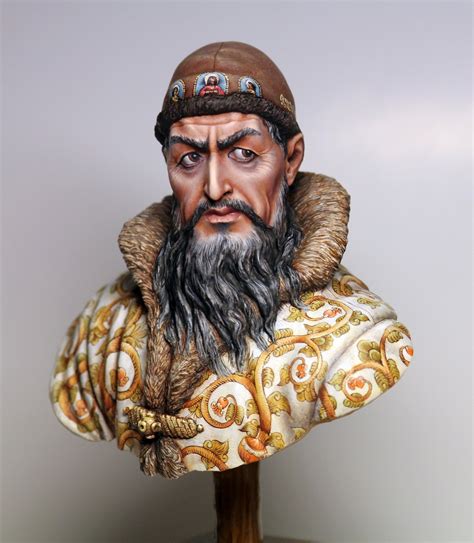Tsar Ivan IV The Terrible sculpted & painted by me by Olga Zernina ...