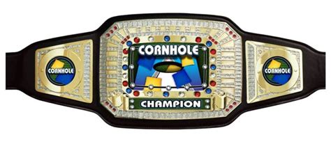 Premium Cornhole Champion Award Belt