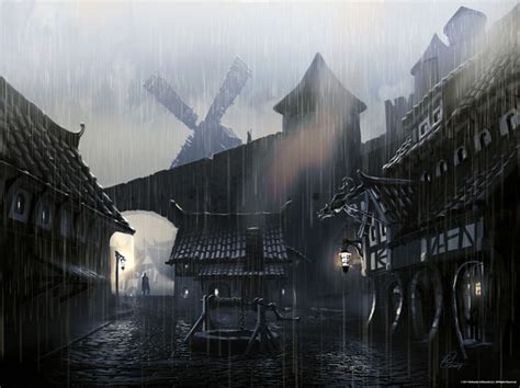 The Elder Scrolls V Skyrim Concept Art By Ray Lederer